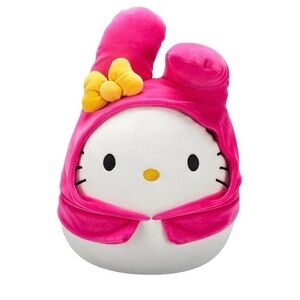 Hello Kitty Plush with Pink and White Accents